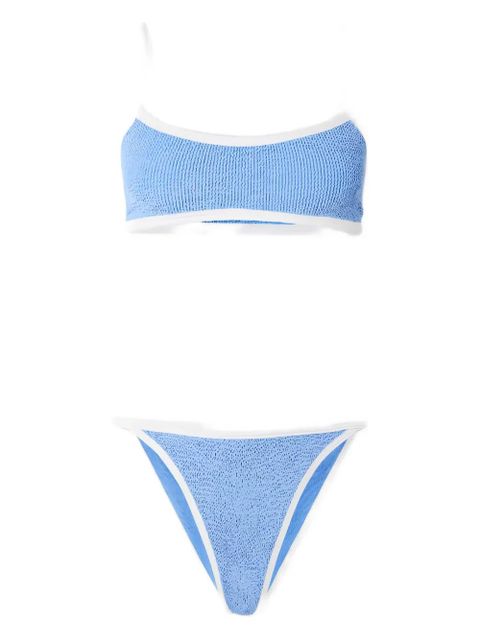 Hunza G Tyler contras-trim bikini - Blue - zdjęcie produktu nr 1