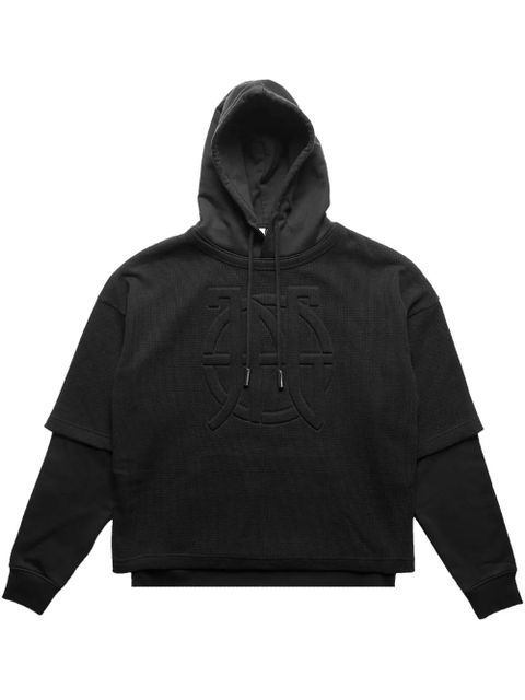 Jean Paul Gaultier Waffle hoodie - Black - zdjęcie produktu nr 1