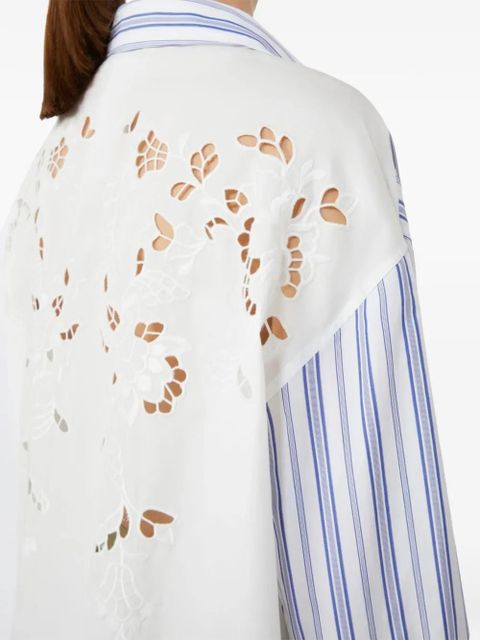 Weekend Max Mara Tessile striped shirt - White