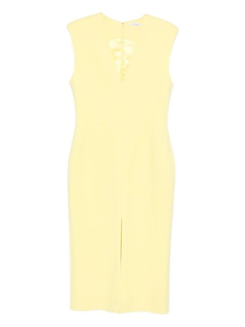 Givenchy V-neck split dress - Yellow - zdjęcie produktu nr 1