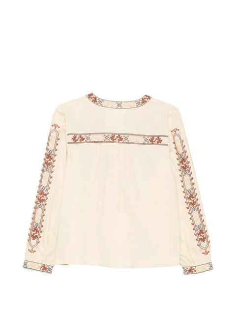 Ba&Sh Faustina embroidered blouse - Neutrals - zdjęcie produktu nr 2