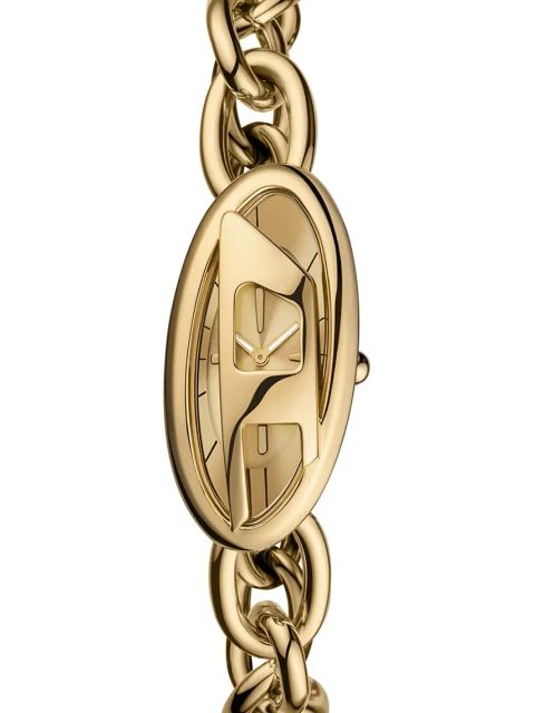 Diesel zegarek damski kolor złoty DZ5611