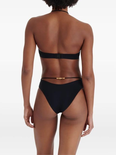 ERES Melia bandeau bikini top - Black