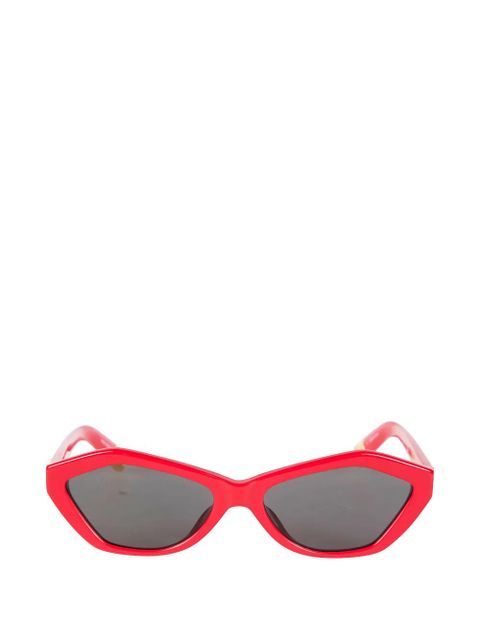 Jacquemus bambino geometric-frame sunglasses - Red - zdjęcie produktu nr 1