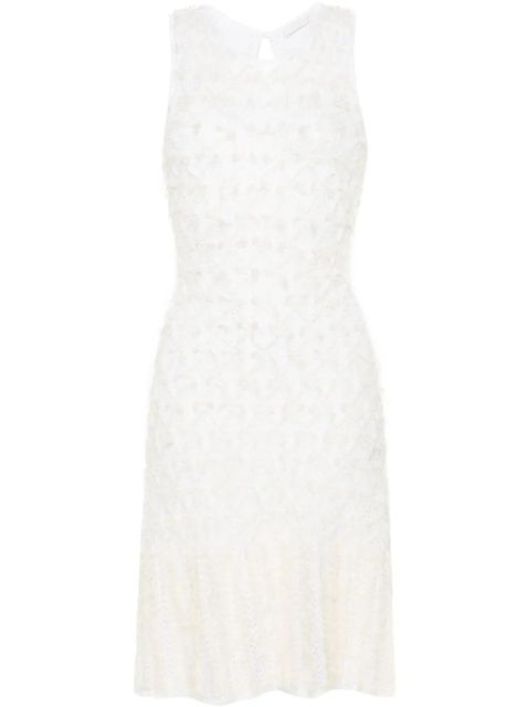 Chloé frayed mini dress - Neutrals - zdjęcie produktu nr 1