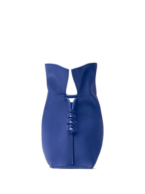 LOEWE medium Flamenco leather cross body bag - Blue - zdjęcie produktu nr 1