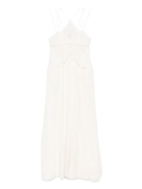 ISABEL MARANT panelled maxi dress - Neutrals