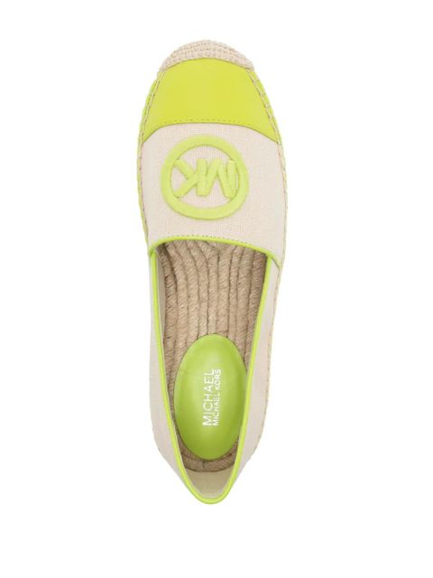 Michael Kors Kendrick logo-embossed espadrilles - Neutrals