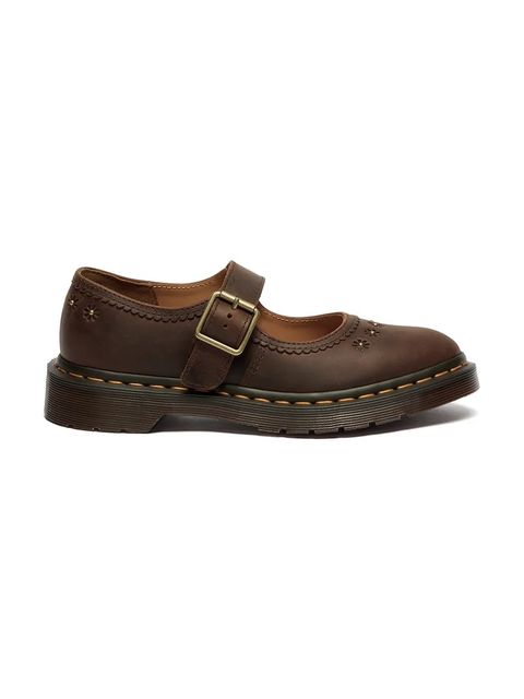 Dr. Martens baleriny skórzane Mary Jane Flower - zdjęcie produktu nr 1
