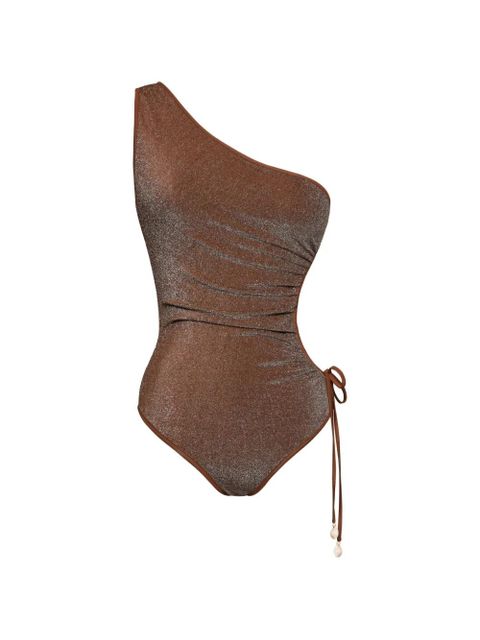 Johanna Ortiz Whispering one-shoulder one piece - Brown - zdjęcie produktu nr 1