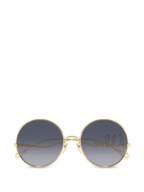 Chloé Eyewear round-frame sunglasses - Gold - zdjęcie produktu nr 1