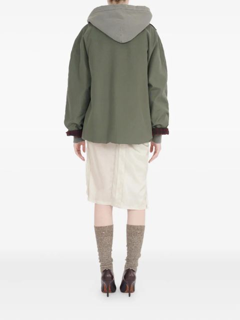 Maison Margiela panelled jacket - Green - zdjęcie produktu nr 2