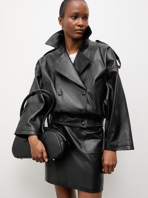 Answear.LAB kurtka damska skórzana CHARLOTTE z kolekcji Unscripted - zdjęcie produktu nr 1