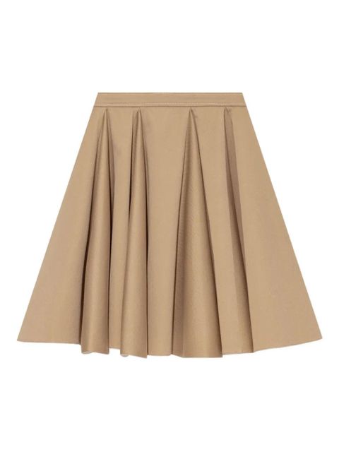 Marni pleated flared skirt - Neutrals - zdjęcie produktu nr 1