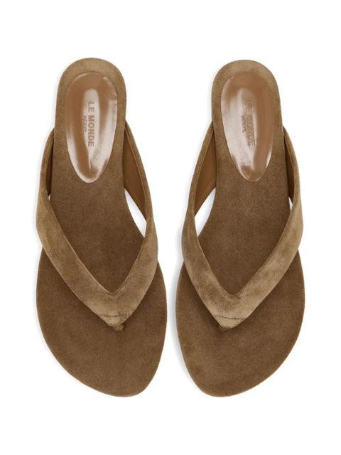 Le Monde Beryl toe strap sandals - Brown - zdjęcie produktu nr 2