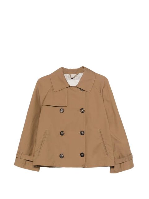 Max Mara double-breasted trench jacket - Brown - zdjęcie produktu nr 1
