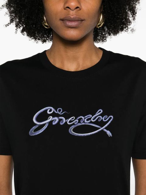 Givenchy snake-print T-shirt - Black