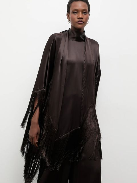 Answear.LAB bluzka damska kolor brązowy gładka