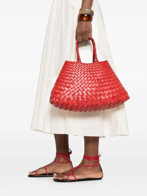 DRAGON DIFFUSION small Santa Croce tote bag - Red - zdjęcie produktu nr 2