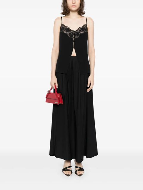 Reformation Lucy A-line skirt - Black - zdjęcie produktu nr 2