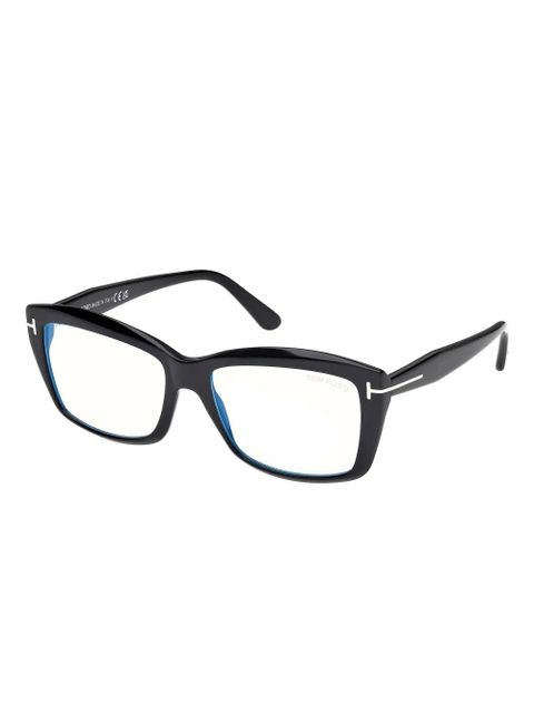 TOM FORD Eyewear rectangular-frame optical glasses - Black