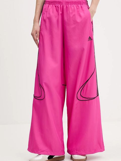 adidas Originals spodnie dresowe Teamgeist damskie kolor różowy z aplikacją JV7481 - zdjęcie produktu nr 1