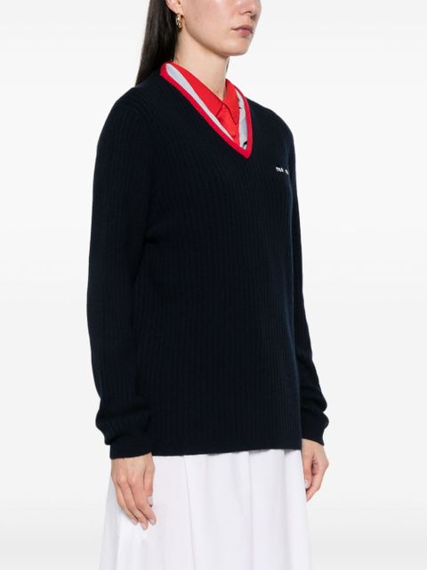Miu Miu cashmere sweater - Blue