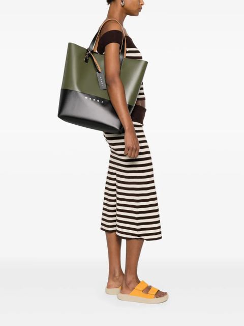 Marni Tribeca tote bag - Green - zdjęcie produktu nr 2