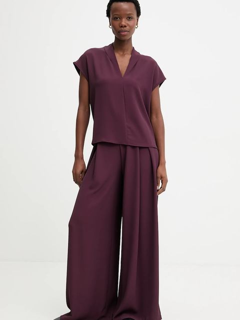 Answear.LAB komplet damski kolor bordowy - zdjęcie produktu nr 1