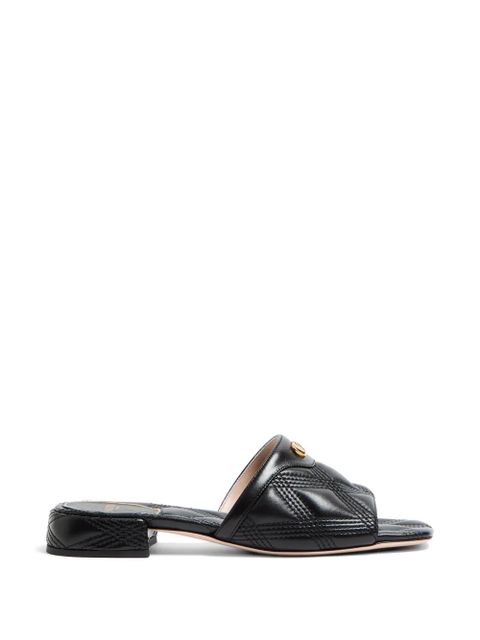 Valentino Garavani 20mm Quiltie 67 sandals - Black - zdjęcie produktu nr 1