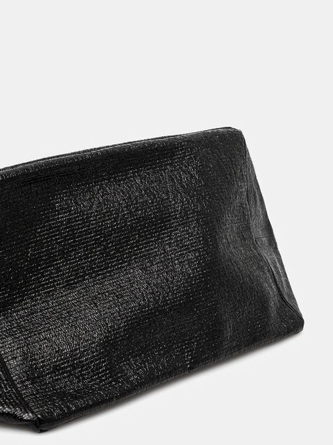 Karl Lagerfeld torebka bawełniana kolor czarny A1W50064