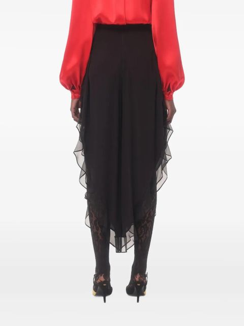 Valentino Garavani georgette balloon trousers - Black - zdjęcie produktu nr 2