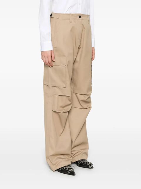 Coperni wide-leg cargo trousers - Neutrals