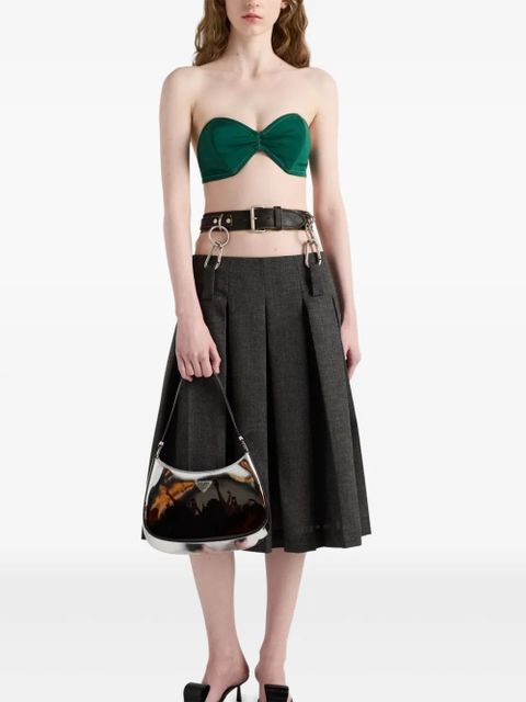 Prada strapless top - Green