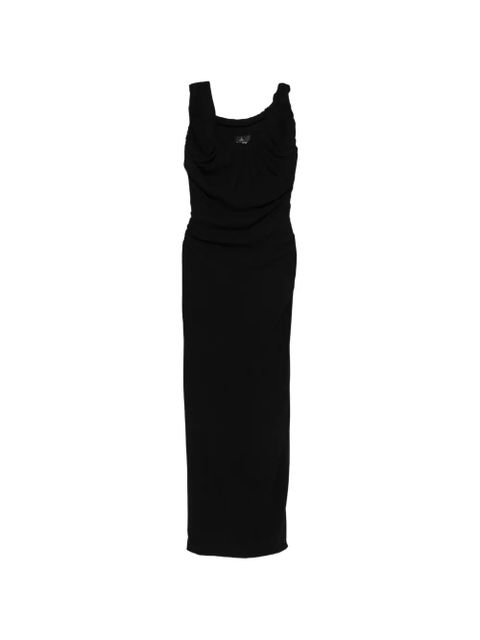 Vivienne Westwood Ginnie Amber draped maxi dress - Black - zdjęcie produktu nr 1