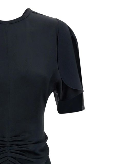 Victoria Beckham gathered-waist maxi dress - Blue - zdjęcie produktu nr 2