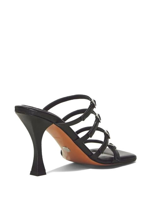 Proenza Schouler 90mm square toe sandals - Black