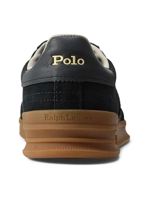 Polo Ralph Lauren sneakersy skórzane Hrt Aera Pp kolor czarny 809978010001