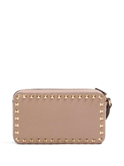 Valentino Garavani Rockstud embellished clutch bag - Pink