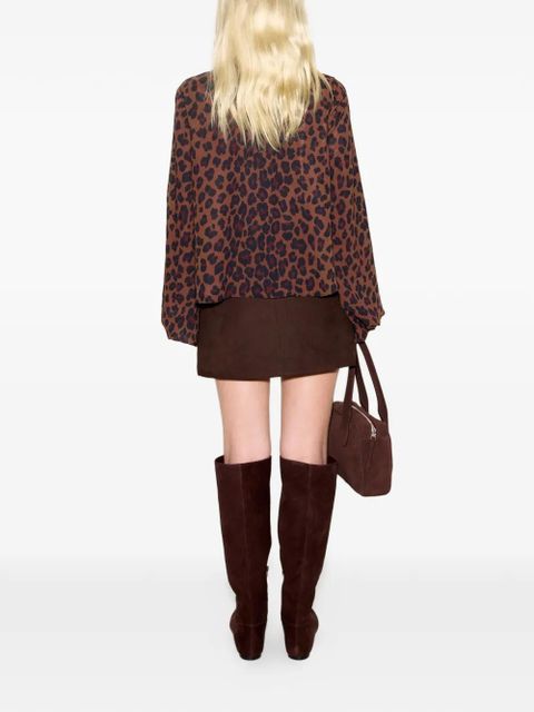 Simon Miller Joplin leopard-print top - Brown - zdjęcie produktu nr 2
