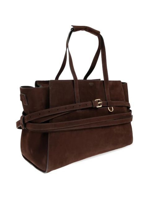 Moschino Tie Me tote bag - Brown