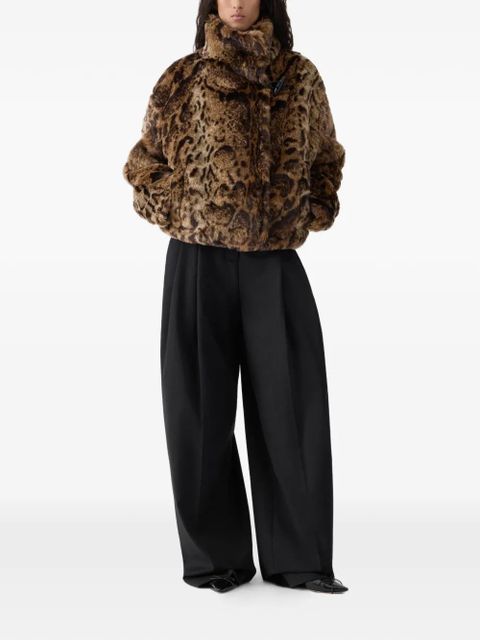 Jacquemus Le Fernando faux-fur jacket - Brown - zdjęcie produktu nr 2