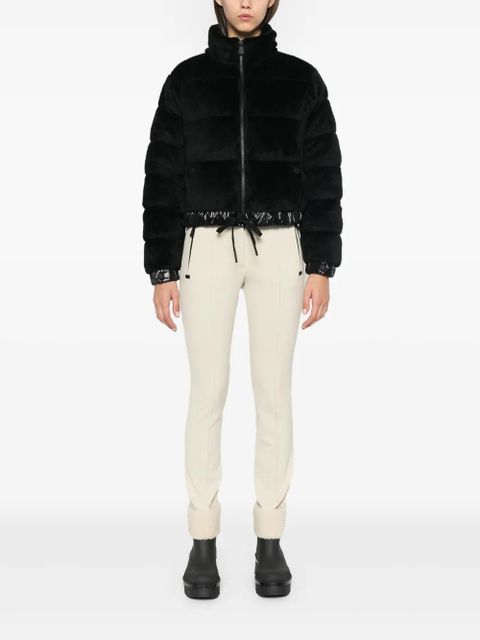 Moncler Grenoble twill ski trousers - Neutrals