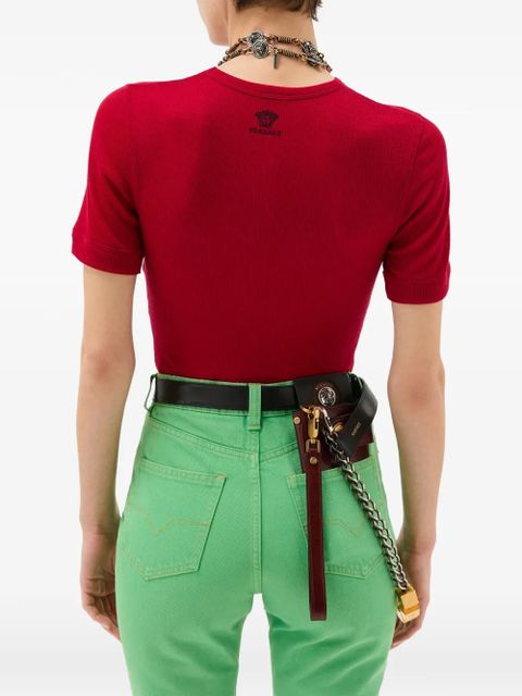 Versace short-sleeve T-shirt - Red - zdjęcie produktu nr 2
