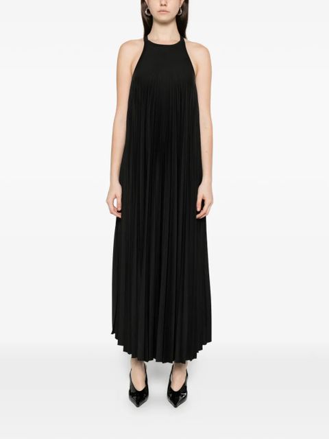 Sportmax pleated maxi dress - Black - zdjęcie produktu nr 2