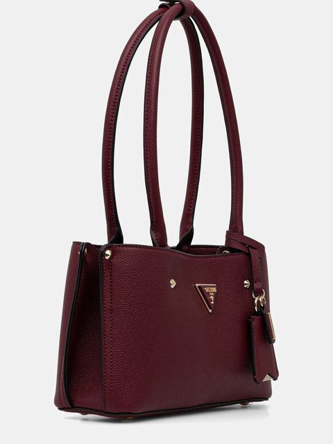 Guess torebka MERIDIAN kolor bordowy HWBG69 74090