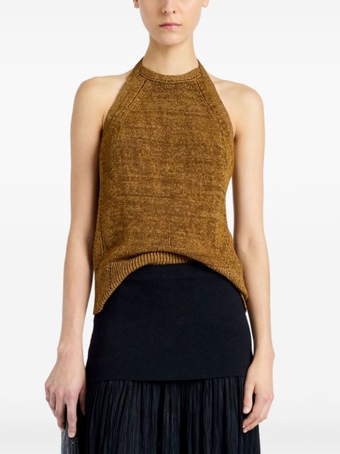 Proenza Schouler Leona top - Brown