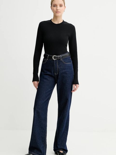 Marc O'Polo longsleeve kolor czarny 5000007827