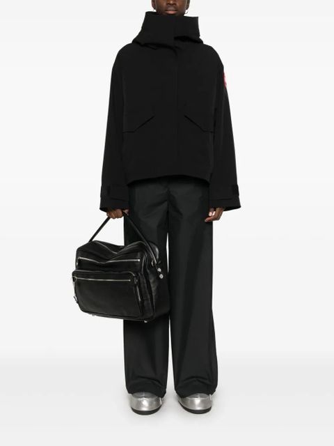 Moncler tied-waist trousers - Black