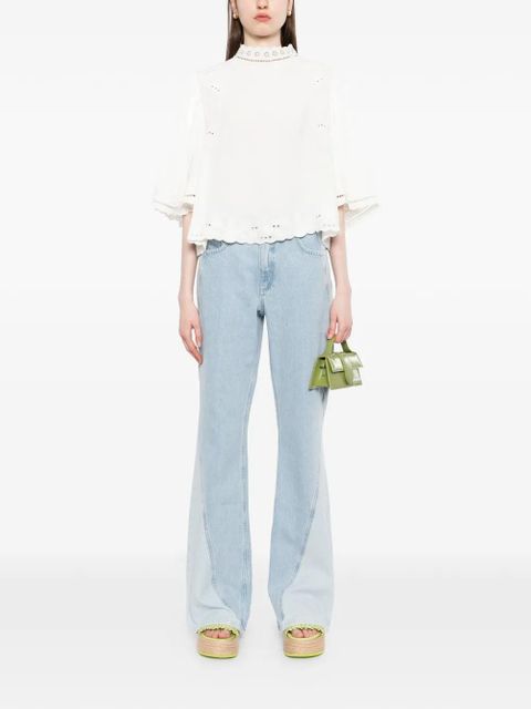 FARM Rio Palm Tree top - White - zdjęcie produktu nr 2